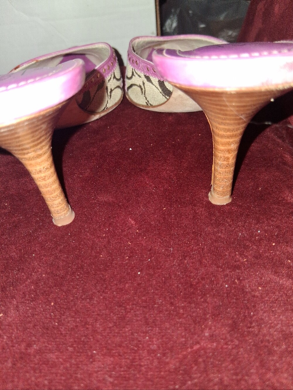 Coach Elda Y2k Kitten Heels 2003 or 2004 - Picture 4 of 12